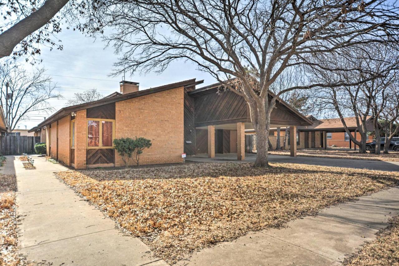 Lubbock Townhome With Grill Near Ttu And Downtown! Ngoại thất bức ảnh